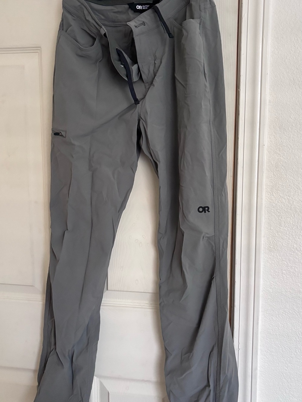 Outdoor Research Men's Gray Cargo Stretch Pants